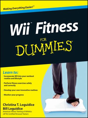 cover image of Wii Fitness For Dummies